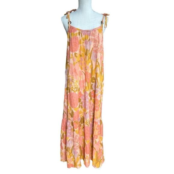 Auguste The Label Faith Edith Maxi Dress  Size 2 / S/ 8 AU/ 36 EU Pink & Orange - Picture 2 of 9